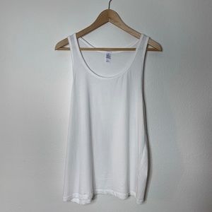 Alternative Apparel white cotton tank top